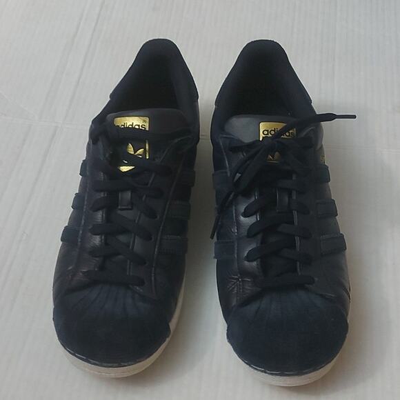 Adidas Men's Superstar Shelltoe Blue Suede 10 Streetwear Y2K Run DMC Athleisure - Picture 1 of 8